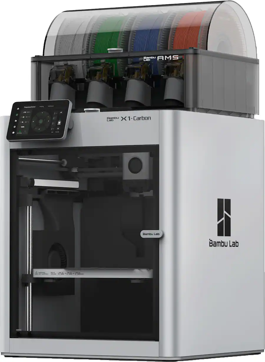 Bambu Lab X1C Combo 3D Printer Silver X1C Combo - Best Buy