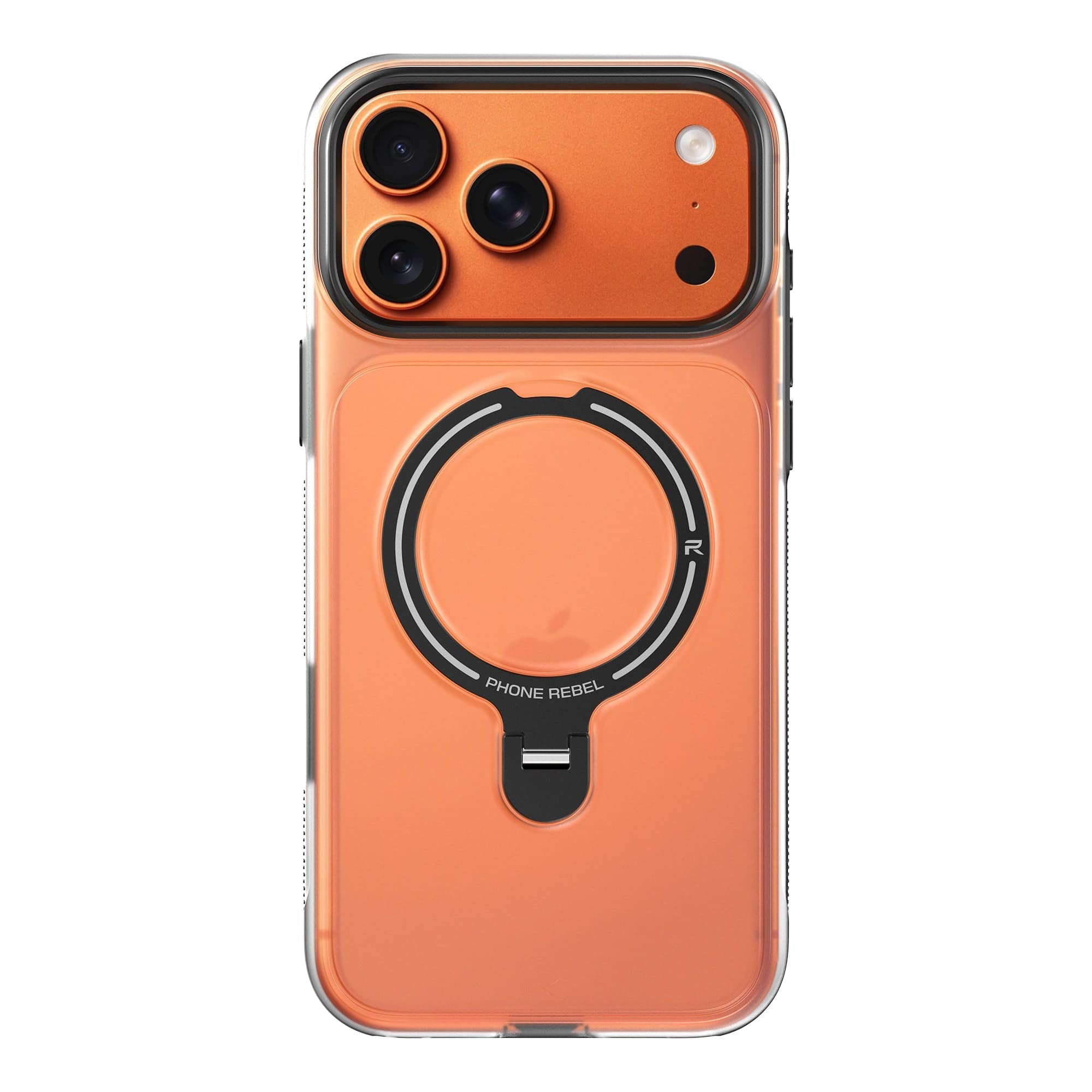 Rebel - Frosted Series GEN7 Case For Apple iPhone 17 Pro Max - /Matte Clear - Black