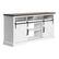 Alt View 5. Ihomeadore - 68" TV Stand with Open Storage Shelves and Cabinets Media Console for TVs up to 78" - Gray.