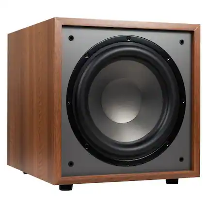 Front. Dayton Audio - Dayton Audio CS1200 12" 200W Powered Subwoofer Wood.