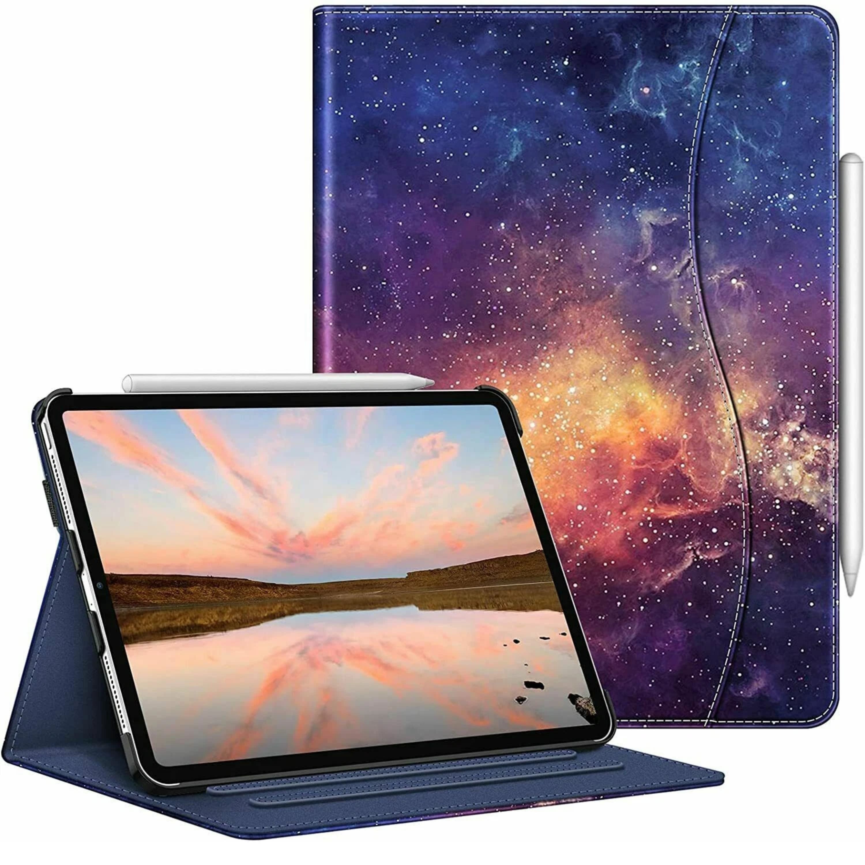 Kitcheniva - Functional Folio Viewing Case For iPad Pro 11 Inch 2022 - Galaxy