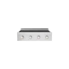 ZLINE - 30 in. Paramount Built-in Electric Induction Rangetop with 4 Element Cooktop - Stainless Steel