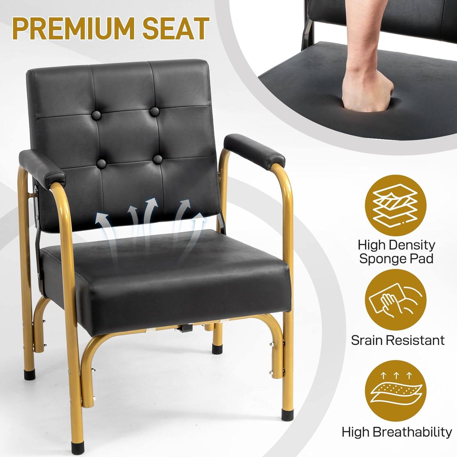 PREMIUM SEAT

- High Density Sponge Pad
- Strain Resistant
- High Breathability