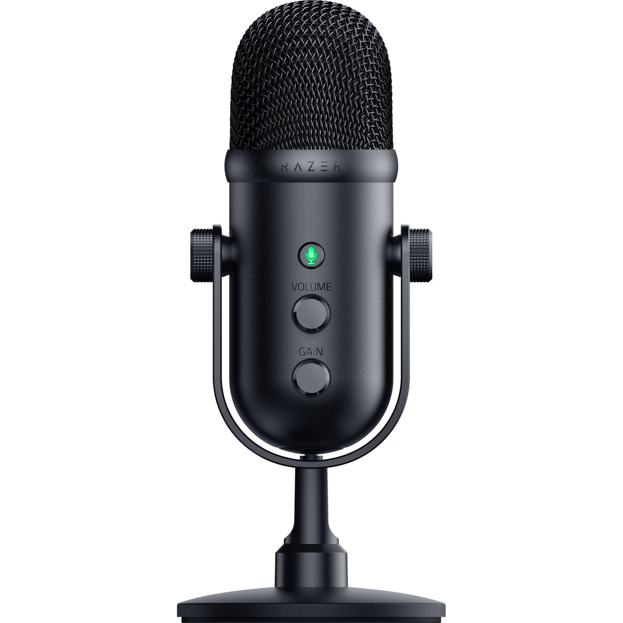 Razer - Seiren V2 Pro Professional-grade USB Microphone - Black