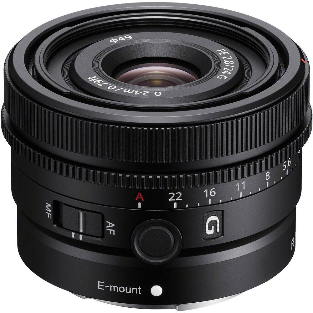 49 46 LO/WOZO 79f .24m1 FE 2.8/24 G MF AF A 22 16 G 11 I I I 8 I I 5.6 - I I I A E-mount