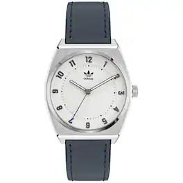 adidas - Men's Originals Style Code Two Dial Watch - AOSY22030 - White