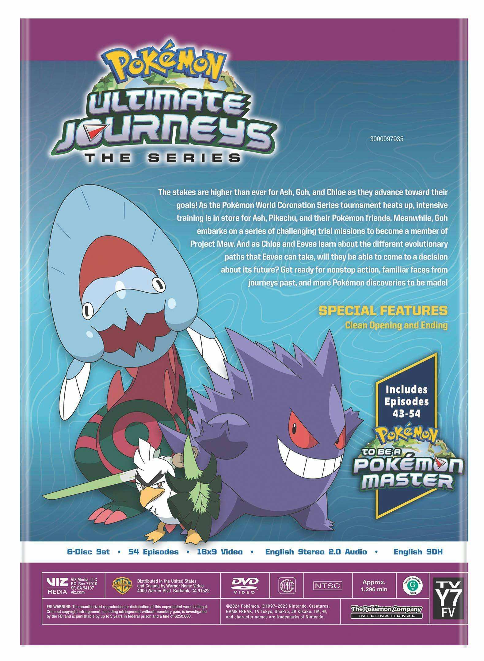 Back. Pokémon The Series: Ultimate Journeys Complete Season [DVD].