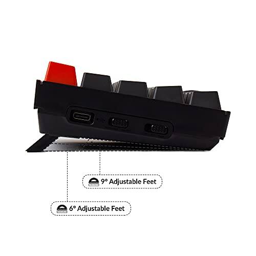 9° Adjustable Feet  
6° Adjustable Feet