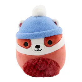 Kellytoy - Squishmallow Cozy Squad 8 Inch Plush | Florian the Badger with Hat - Multi-Color