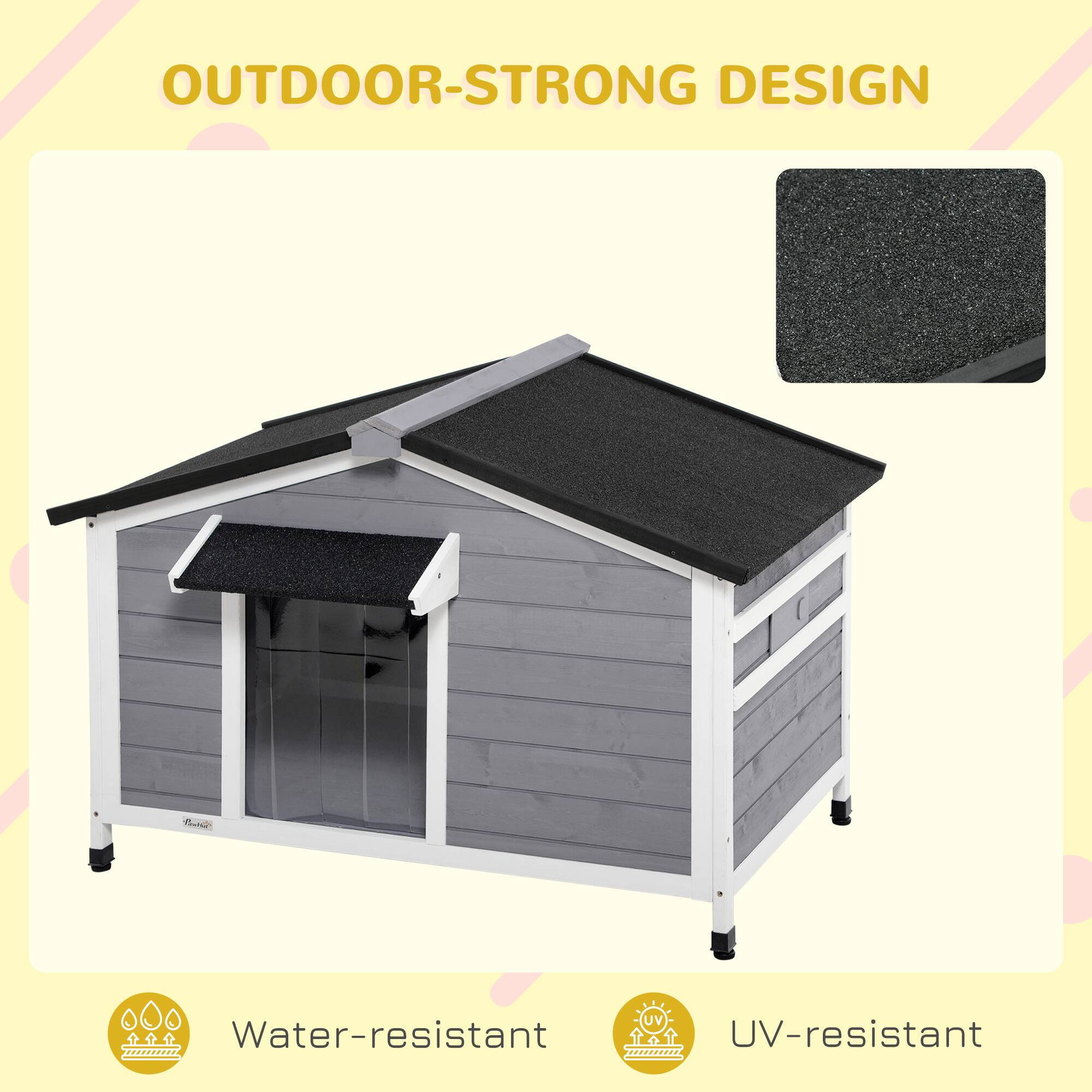 OUTDOOR-STRONG DESIGN

Water-resistant

UV-resistant