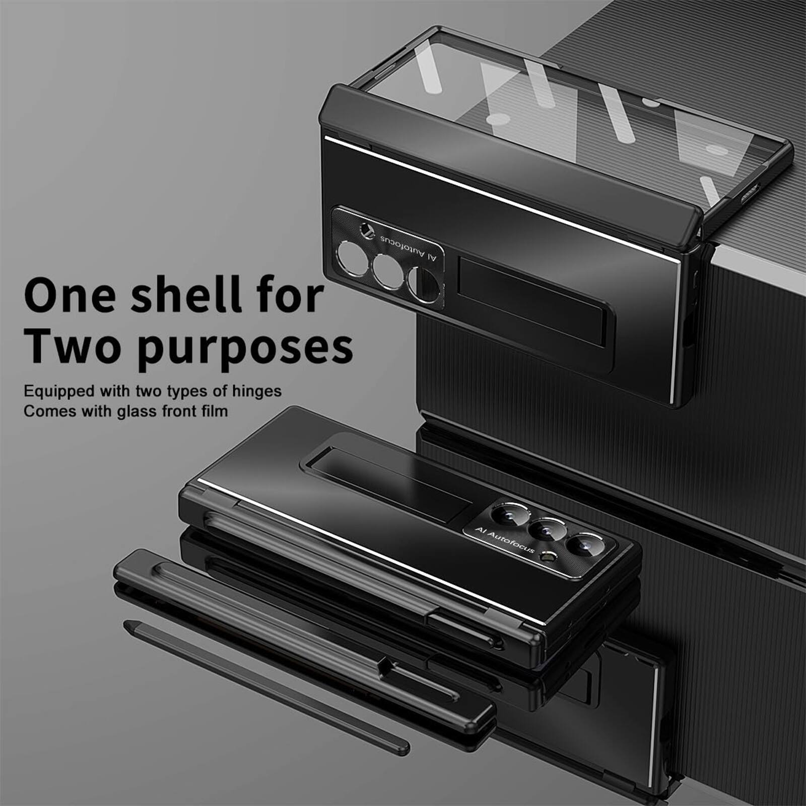 Autofocus 1

One shell for Two purposes

Equipped with two types of hinges

Comes with glass front film

AI Autofocus