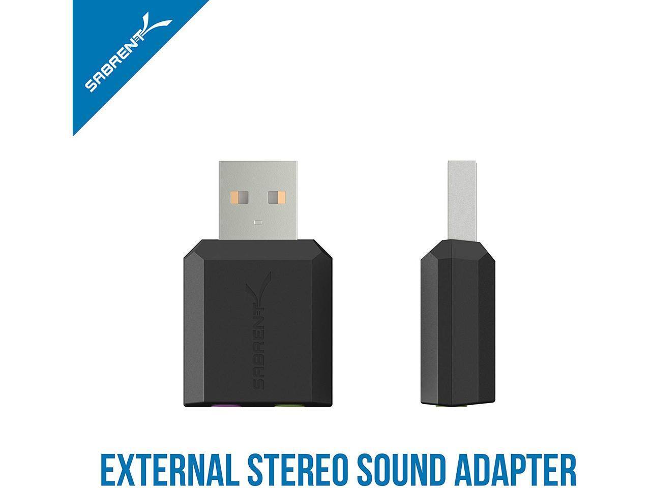 SABRENT  
EXTERNAL STEREO SOUND ADAPTER