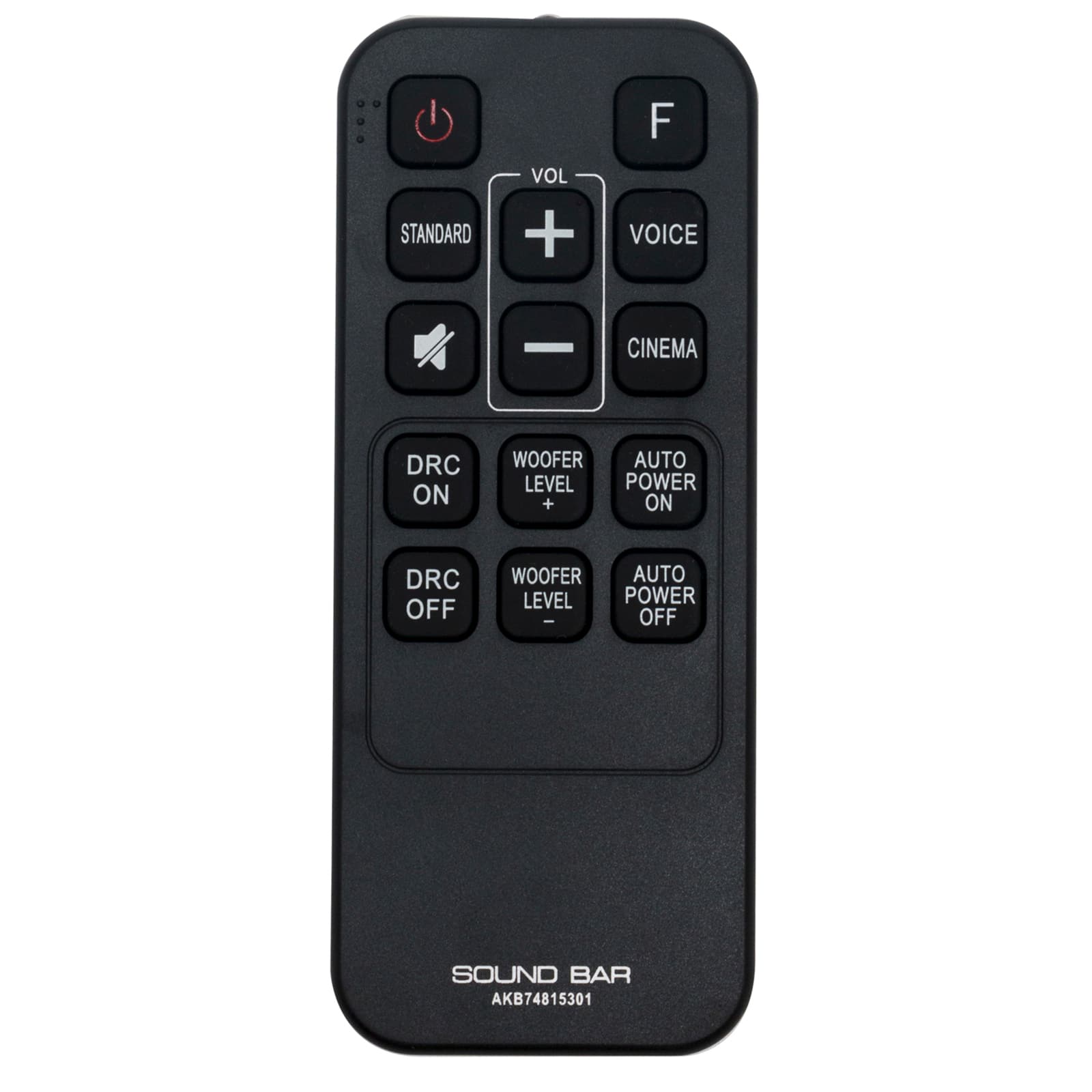ALLIMITY - Replacement Remote Control AKB74815301, Fit for LG Soundbar LAS453B LAS454B LAS485B SH3B SH3K SJ4Y SPH3B-W SPH4B-W - Black price history on PriceWatchPro