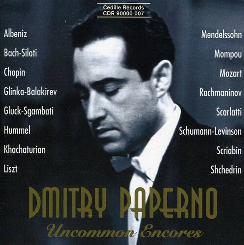 Dmitry Paperno - Uncommon Encores   - COMPACT DISCS [CD]