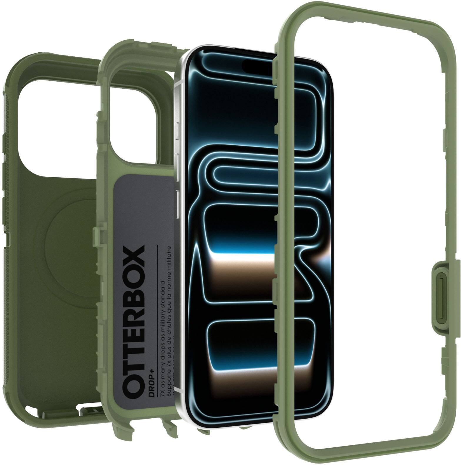 OTTERBOX  
DROP+  
standard military as drops many as 7X  
militaire norme la que chutes op plus 7x Supporte