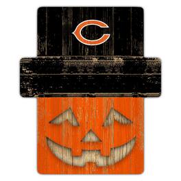 Fan Creations - Chicago Bears 12" x 12" Jack-O-Lantern Display - Orange