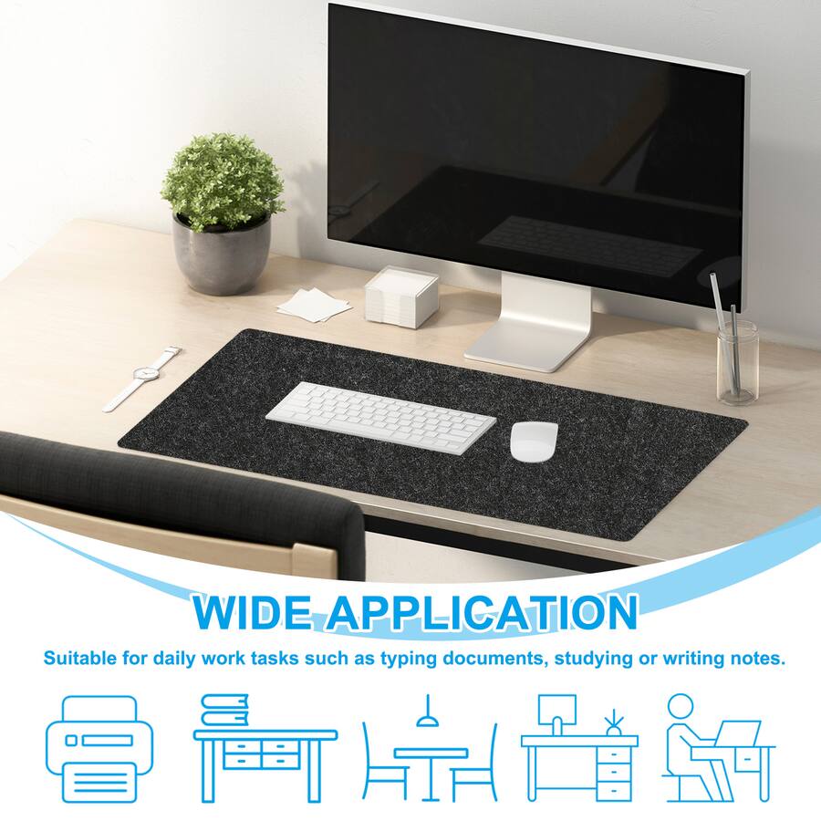 Computer Table Felt Unique Bargains 31.5