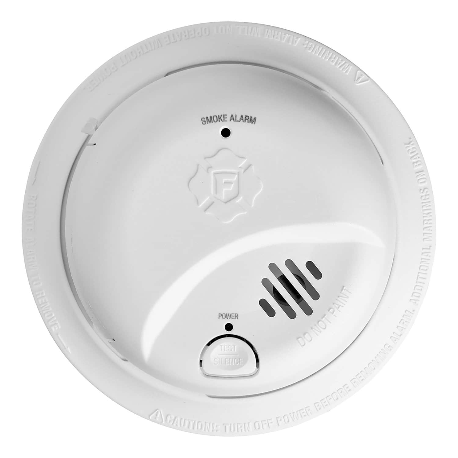 First Alert - SMI100 Battery-Operated Smoke Alarm - White