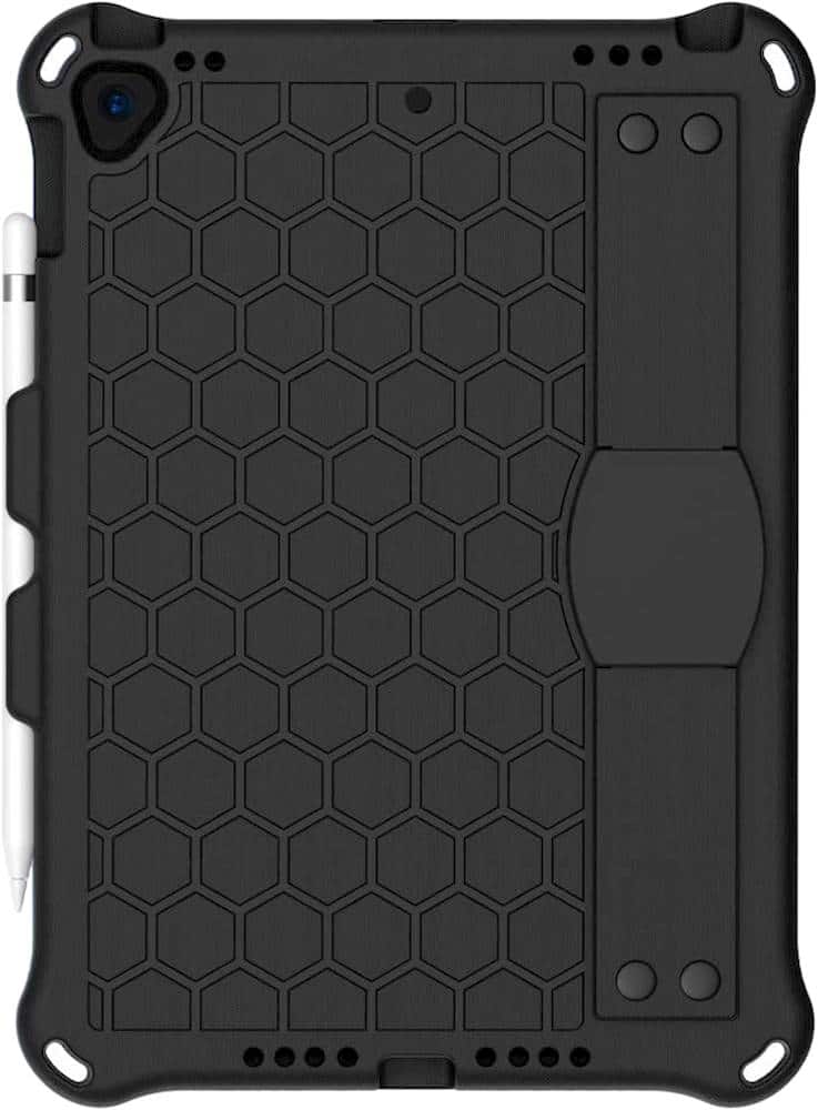 Front. SaharaCase - DualShock Case for Apple® iPad® 10.2" (8th Generation 2020) and (9th Generation 2021) - Black.
