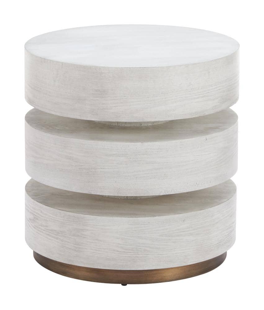 Hivvago - Laha Side Table - Oak White