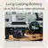 Long Lasting Battery: Up to 18.5 hours of video playback - 72Wh. 3*Video playback time testing conducted by LG in March 2023 using Full HD video playback (1080p resolution), airplane mode on, 150 nits brightness, earphones, and default options. Actual battery usage time and performance may vary depending on various factors, including network connectivity and application use.
