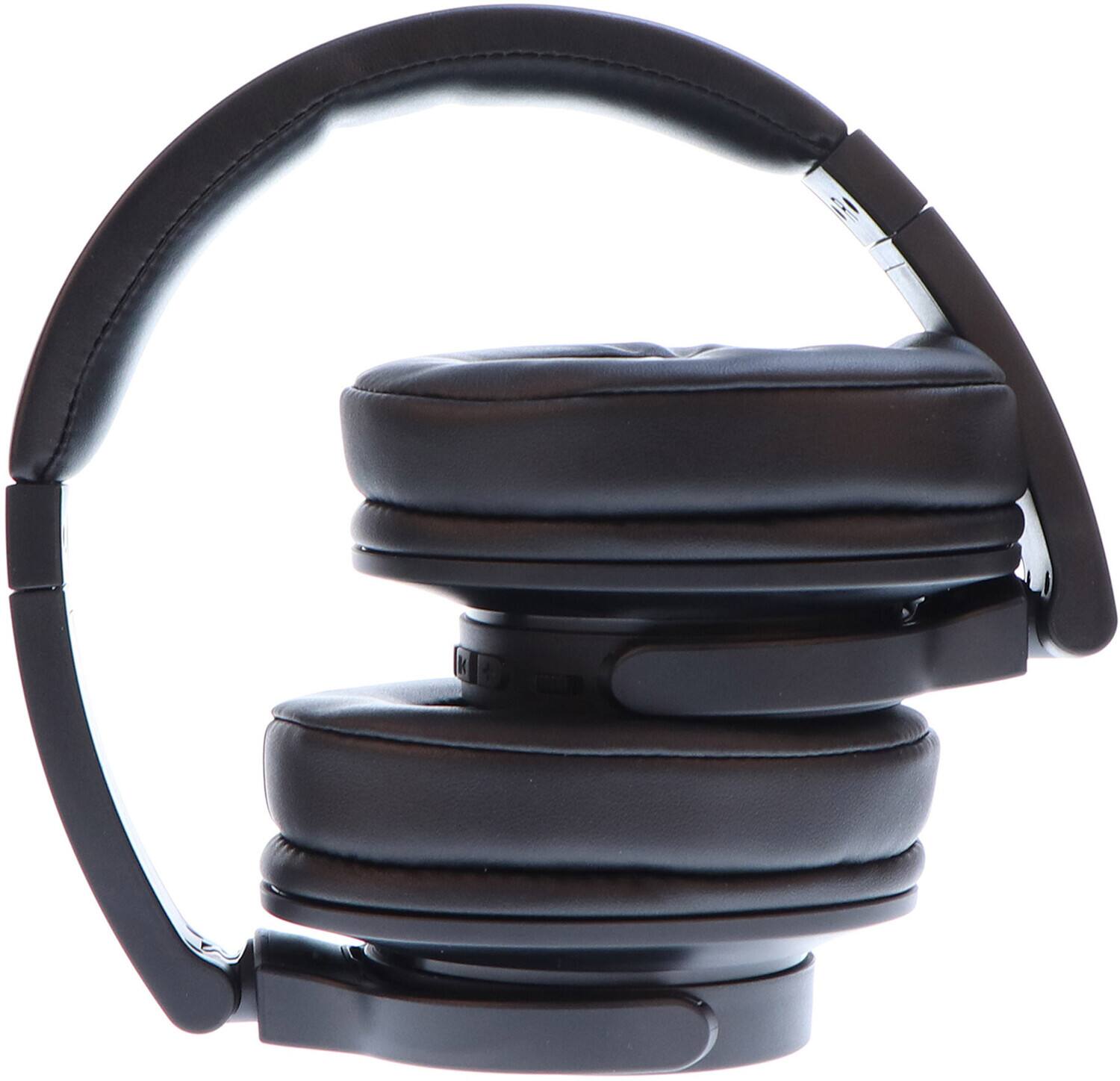 Alt View 2. Maxell - Maxell 199685 ANC-BT32 Active Noise Cancellation Bluetooth Headphone w/Boom MIC (Black)   - HEADPHONES - Multicolor.