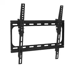 Cables Direct Online - Slim Flat TV Wall Mount for 32–55" TVs, Tilt, VESA Compatible, 88 lb Capacity - Black