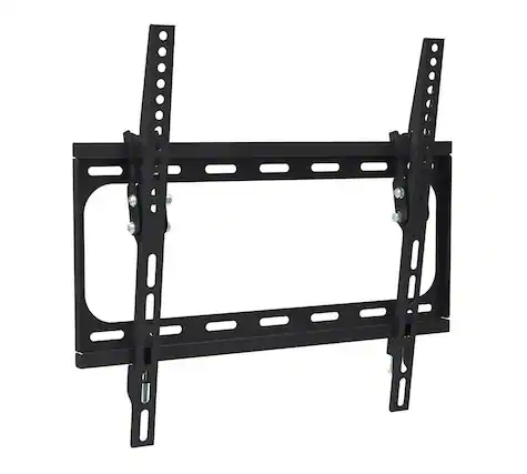 Front. Cables Direct Online - Slim Flat TV Wall Mount for 32–55" TVs, Tilt, VESA Compatible, 88 lb Capacity - Black.