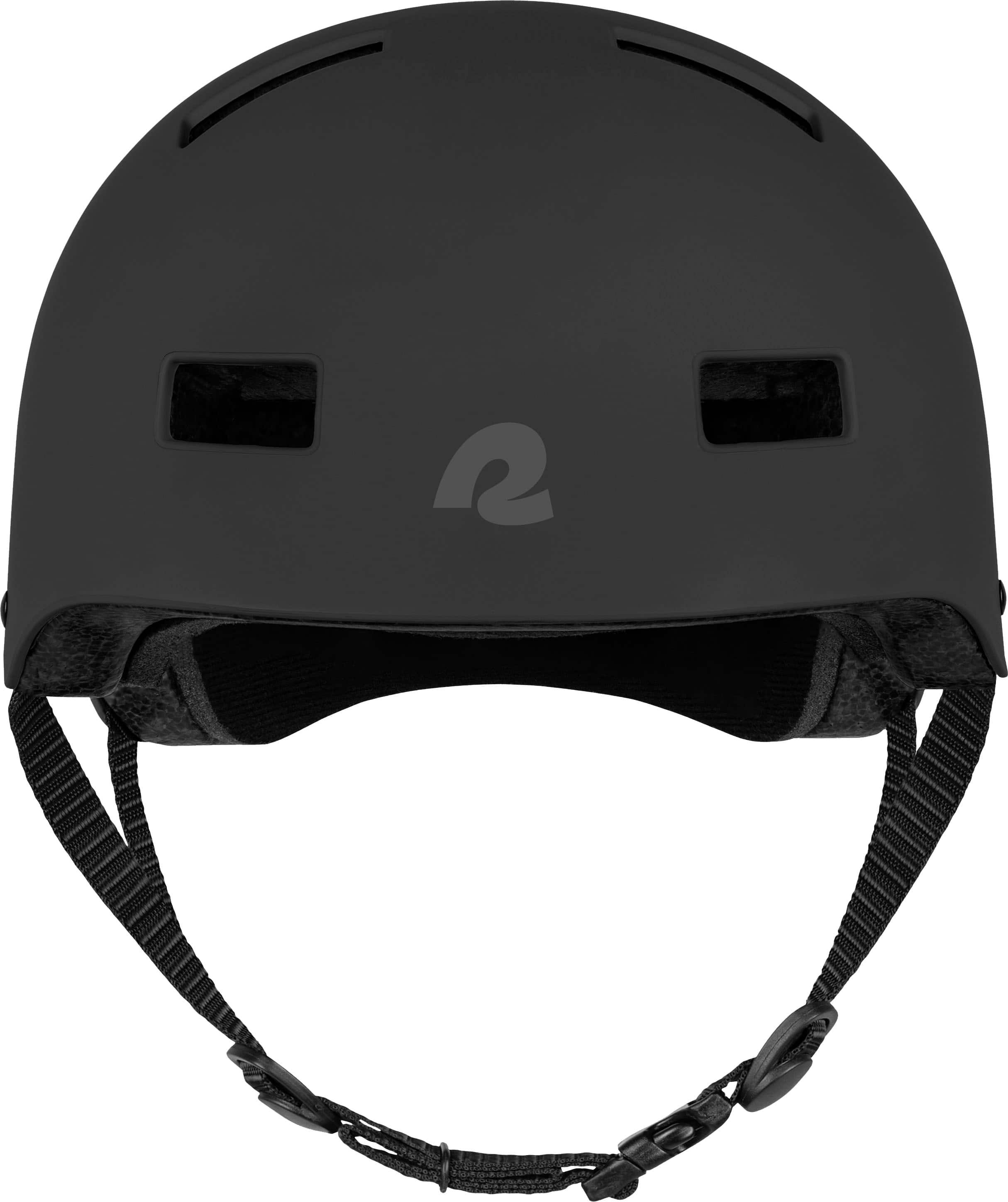 Angle. Retrospec - Dakota Bike & Skate Helmet - Matte Black.