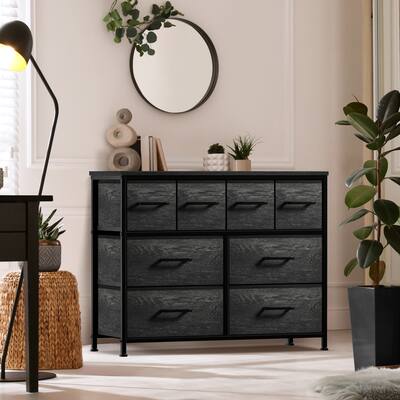 Sorbus 8 Drawer Fabric Dresser for Bedroom, Hallway Fabric Bins Rustic Black DRW-M8 - Best Buy Sorbus 8 Drawer Fabric Dresser for Bedroom, Hallway Fabric Bins Rustic Black DRW-M8 - Best Buy