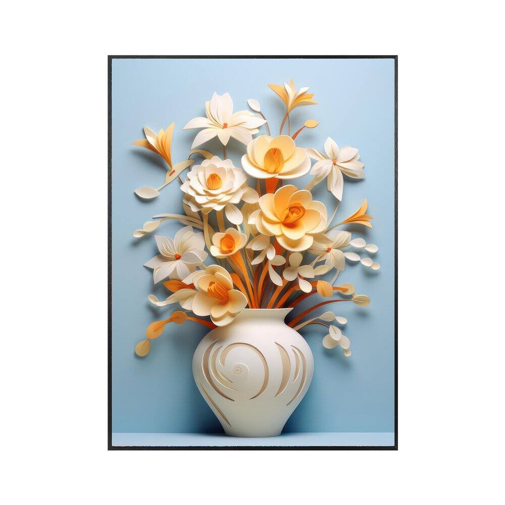 Angle. Thomson - QY-BG002 D109890- Wall Art Wireless Bluetooth True Wireless Stereo Speaker built in battery - Black + Fabric.