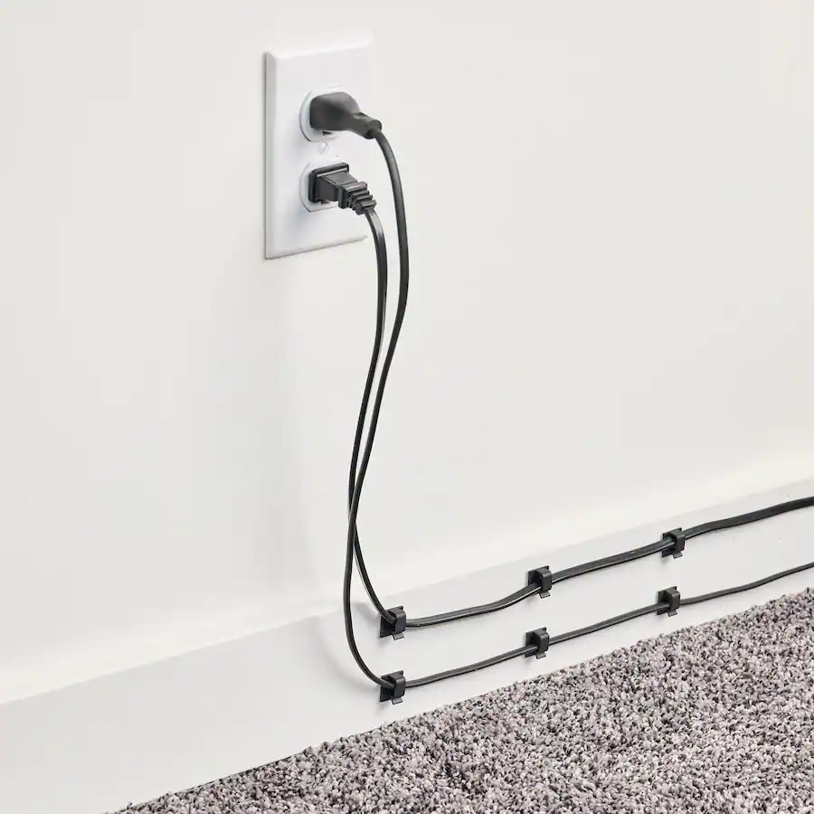 Wrap It Storage Cable Guides Small (15 Pack) Adhesive Backed Cable and ...