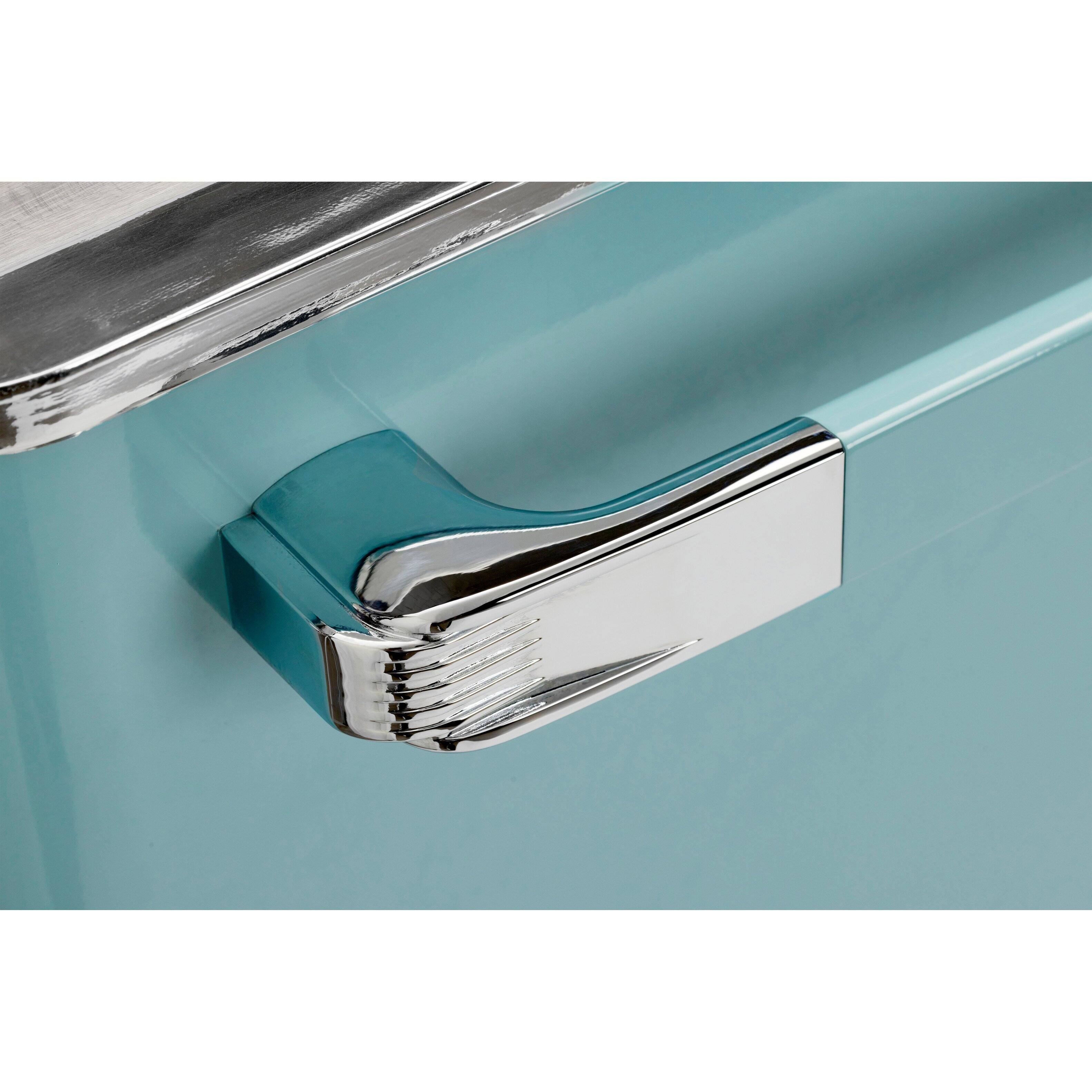 Alt View 18. Unique Appliances - Classic Retro 24" Top Control Dishwasher with Stainless Steel Tub and 3rd Rack - Ocean Mist Turquoise.