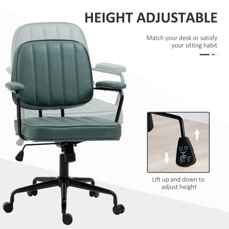 HEIGHT ADJUSTABLE  
Match your desk or satisfy your sitting habit  

Lift up and down to adjust height