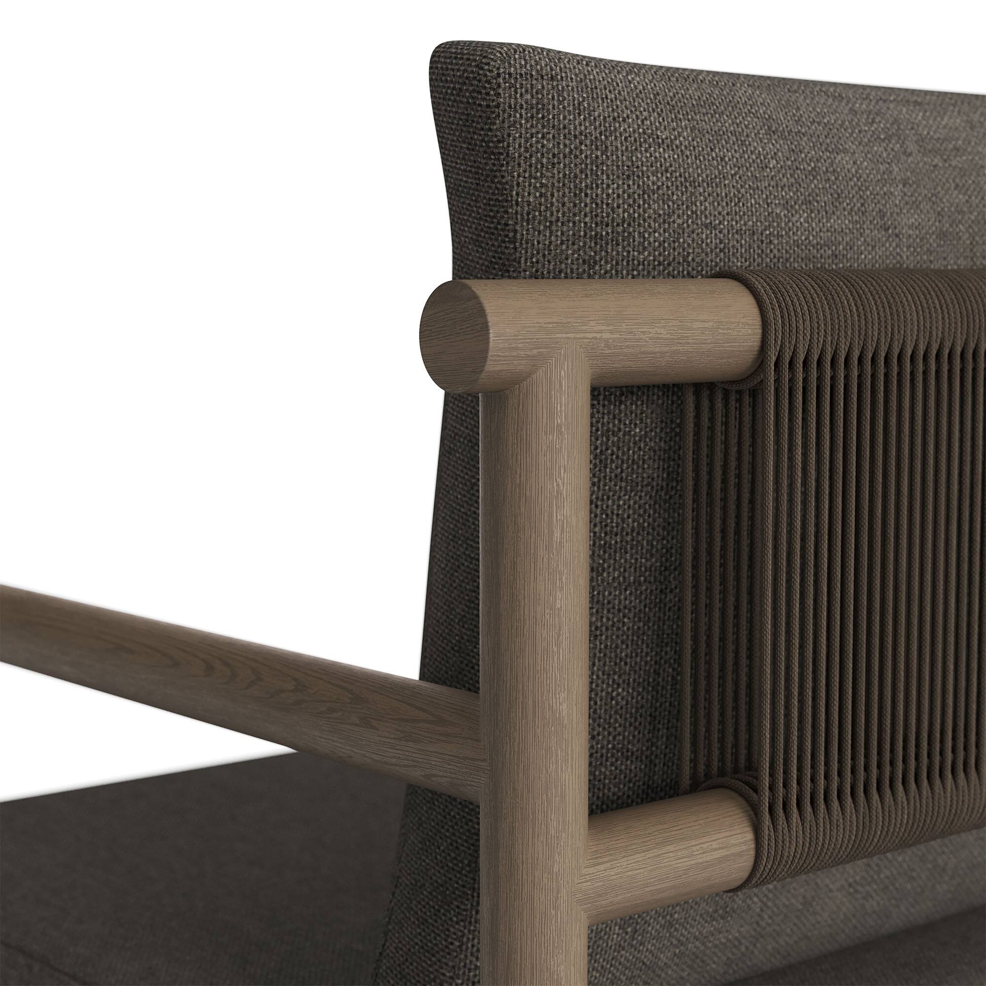 Alt View 5. Modway - Eleni Outdoor Patio Teak Wood Rope Dining Chair by Modway - 32.