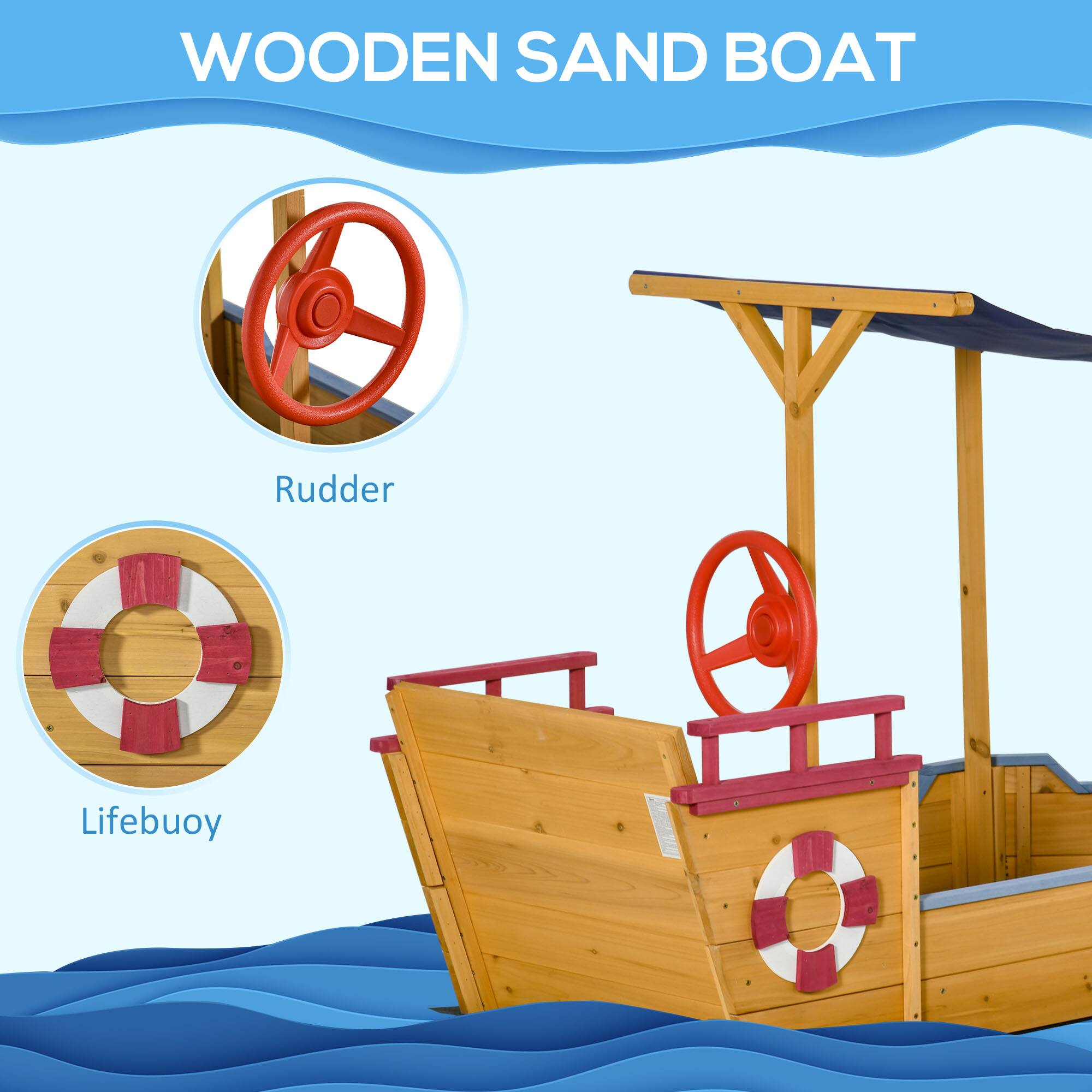WOODEN SAND BOAT

Rudder

Lifebuoy