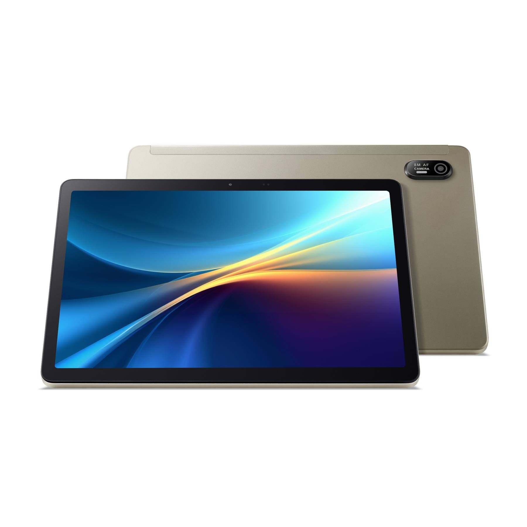 Angle. Acer - Acer Iconia V-Series V11 - 11" IPS LCD Tablet MediaTek Kompanio ARM Cortex-A75/A55 6GB RAM 256GB eMMC V11-11-87V5 - Champagne Gray.