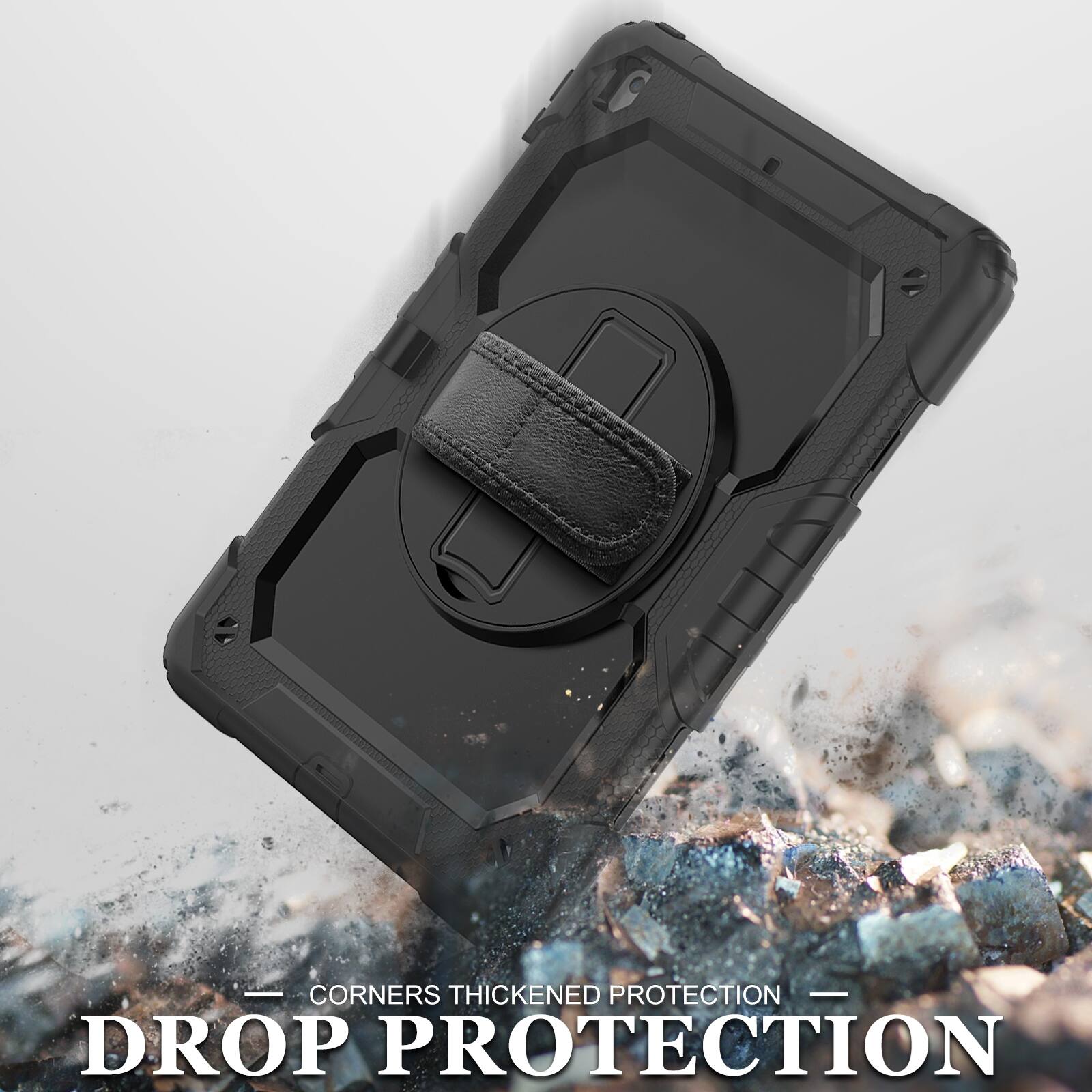 CORNERS THICKENED PROTECTION  
DROP PROTECTION