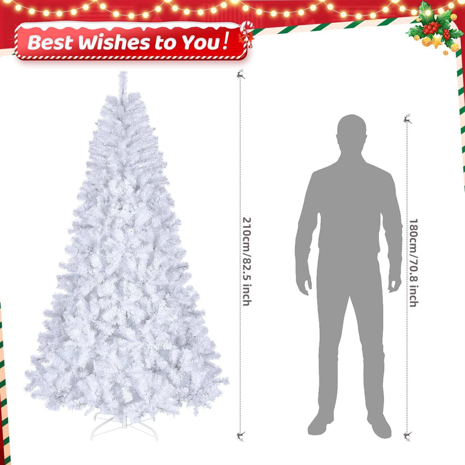 Best Wishes to You!

210cm/82.5 inch

180cm/70.8 inch