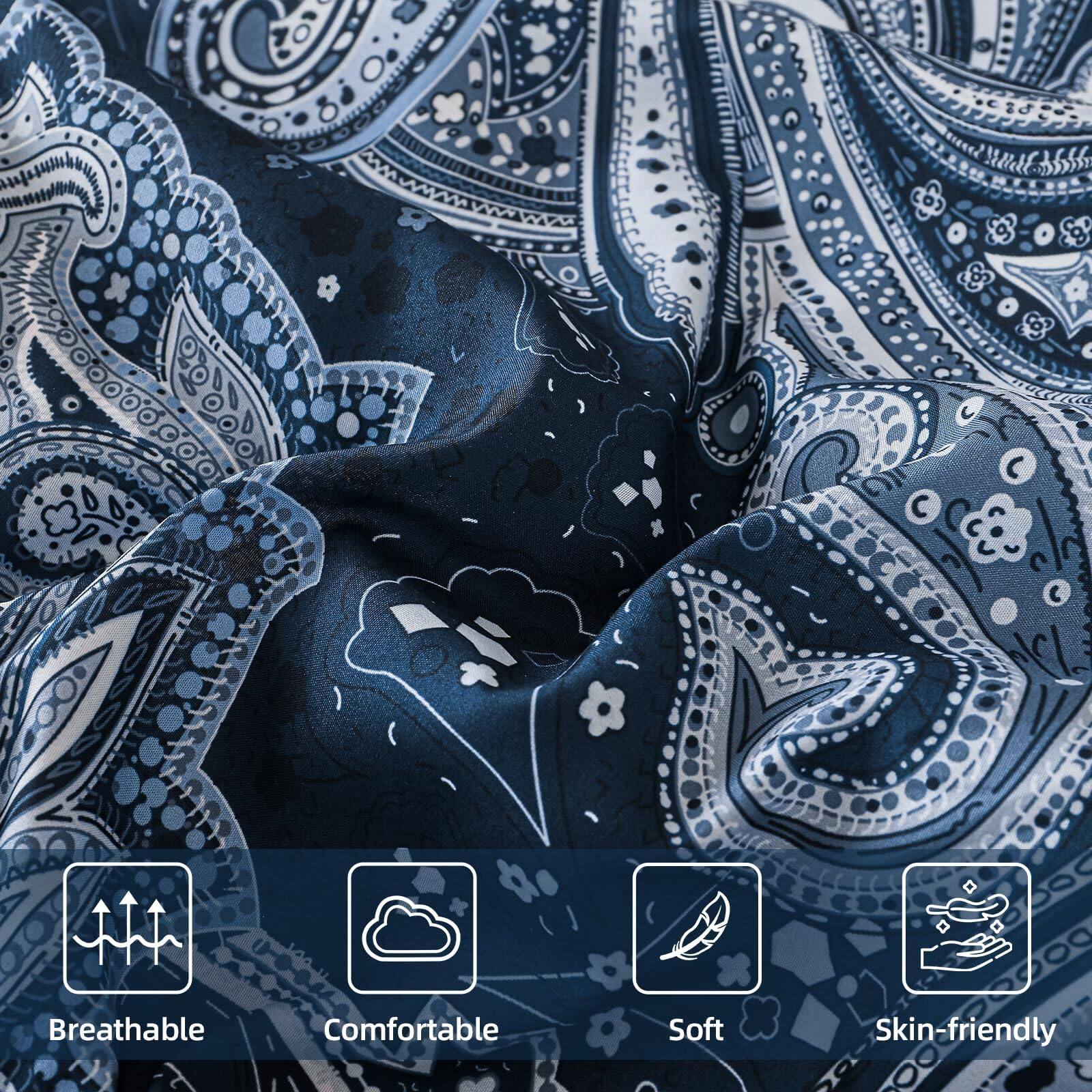 Breathable  
Comfortable  
Soft  
Skin-friendly