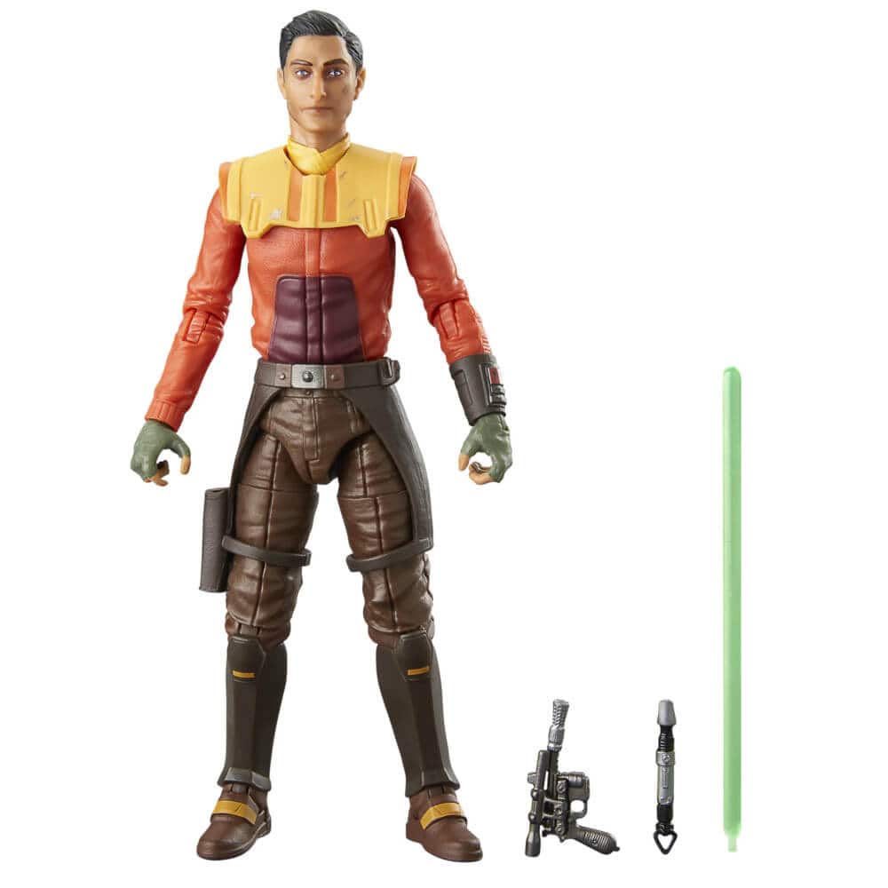 Hasbro - F7029 6 inch Star Wars The Series Ezra Bridger (Lothal) Action Figure - Black