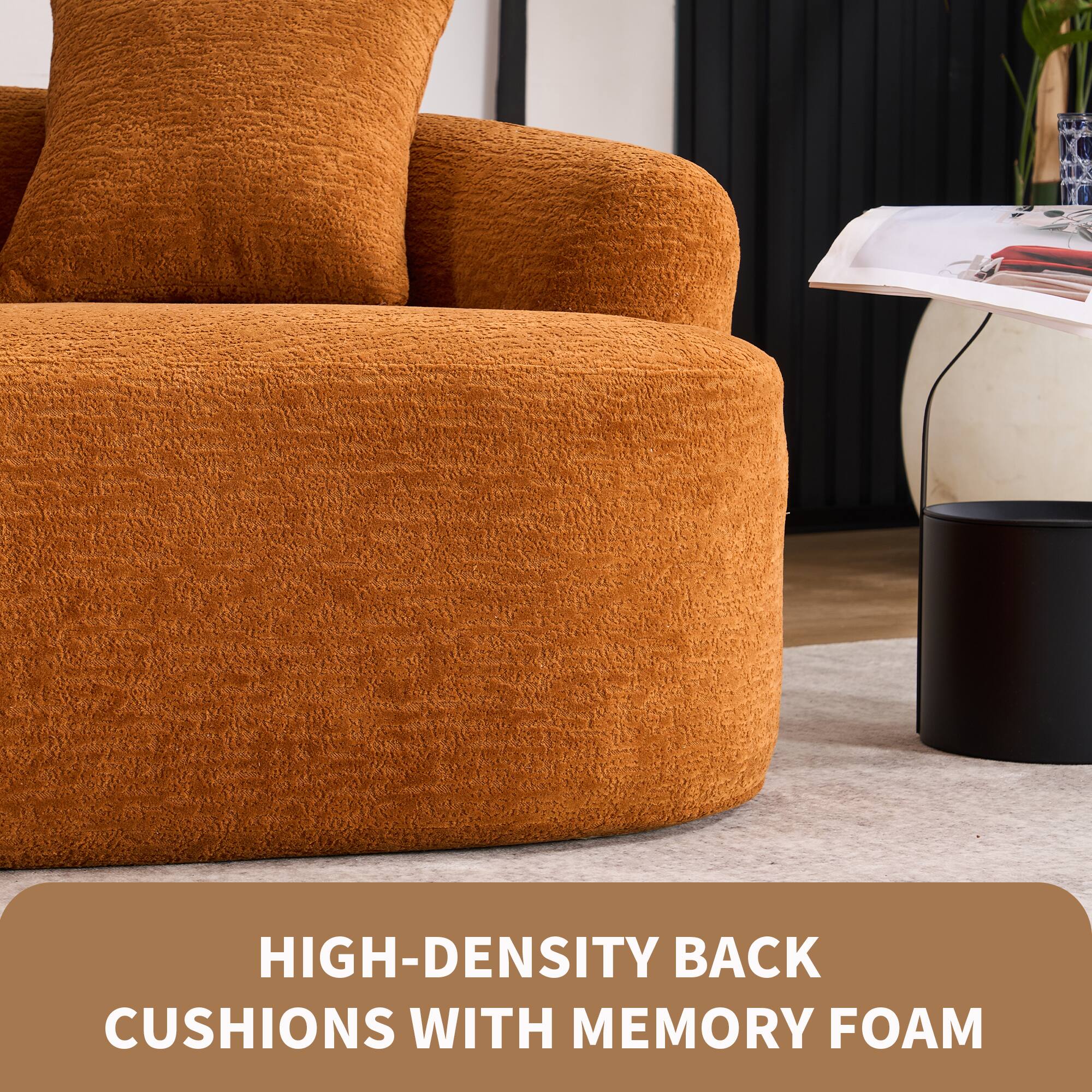 HIGH-DENSITY BACK CUSHIONS WITH MEMORY FOAM