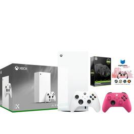 Xbox Series X 1TB Digital Console with Extra Controller, Charge Dock and MightySkins Code Bundle