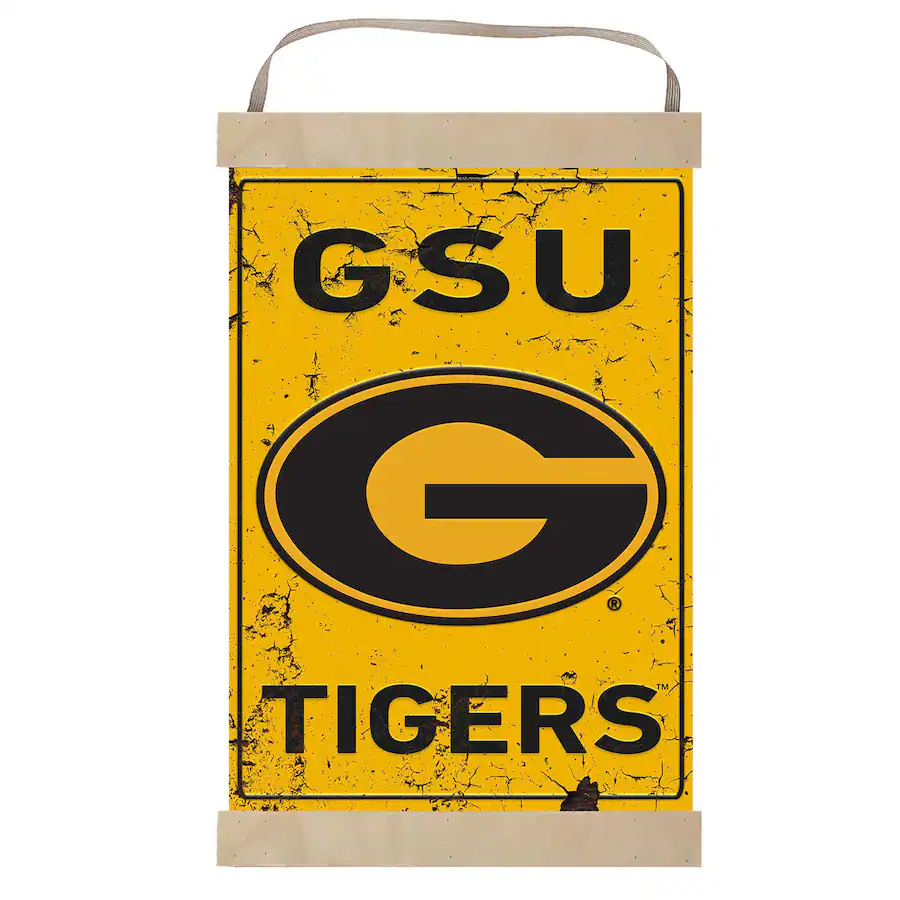 Jardine Grambling Tigers Retro Logo Banner Sign Yellow 4941786 - Best Buy