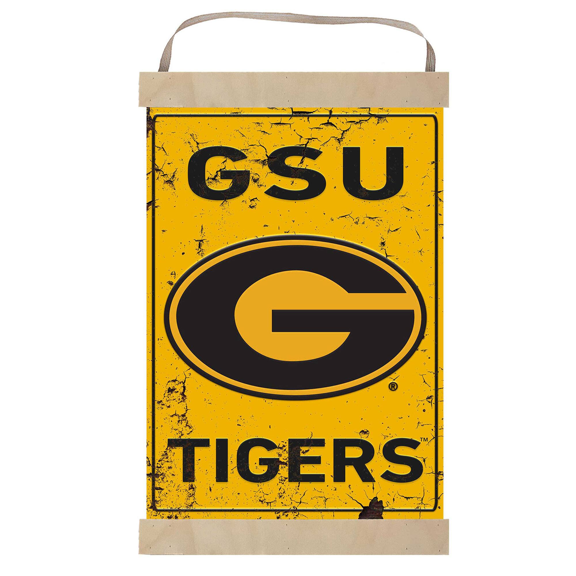 Jardine Grambling Tigers Retro Logo Banner Sign Yellow 4941786 - Best Buy