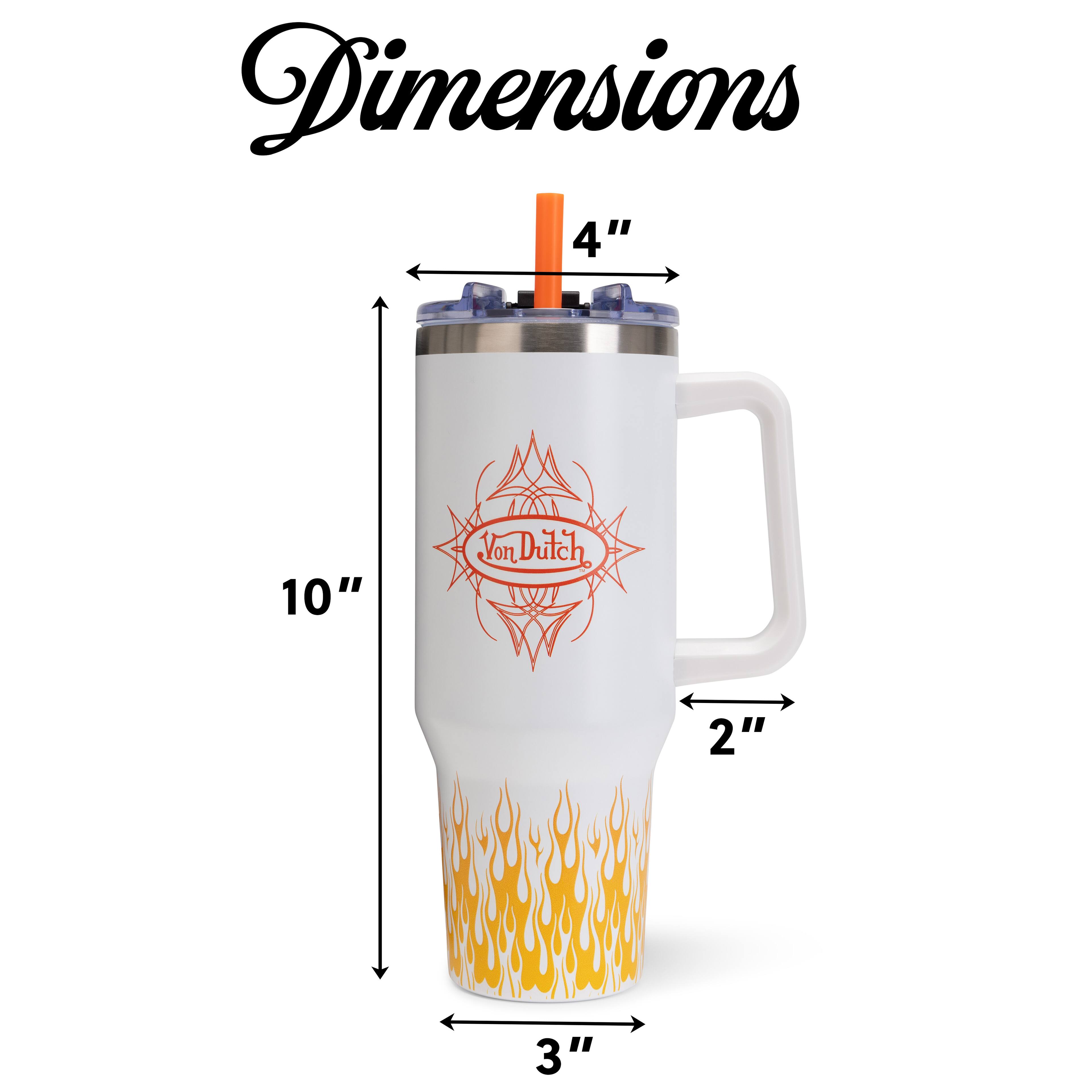 Dimensions: 4" x 10" x 2" x 3" Von Dutch