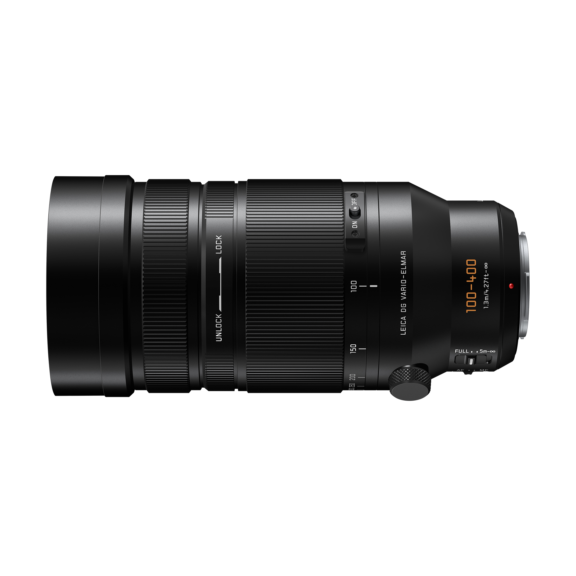 Panasonic LUMIX G Series 100 400mm f/4 6.3 II ASPH Leica DG Vario