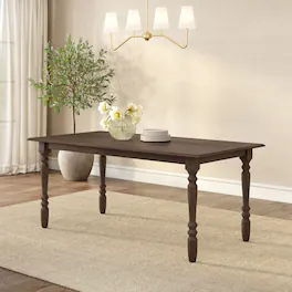 Plank+Beam - Laurel Rectangular Dining Table (72in / 1828mm) - Cognac