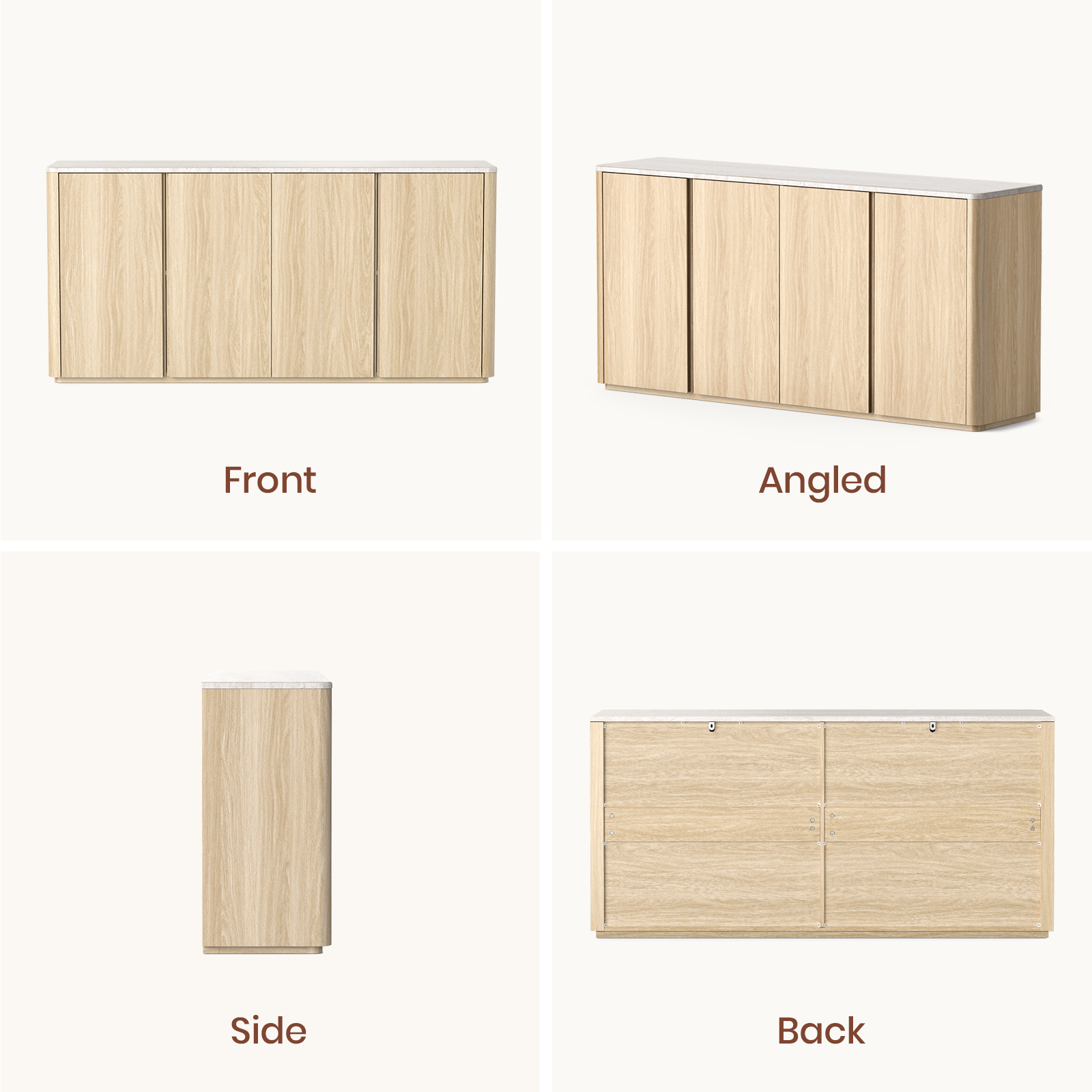 Front  
Angled  
Side  
Back