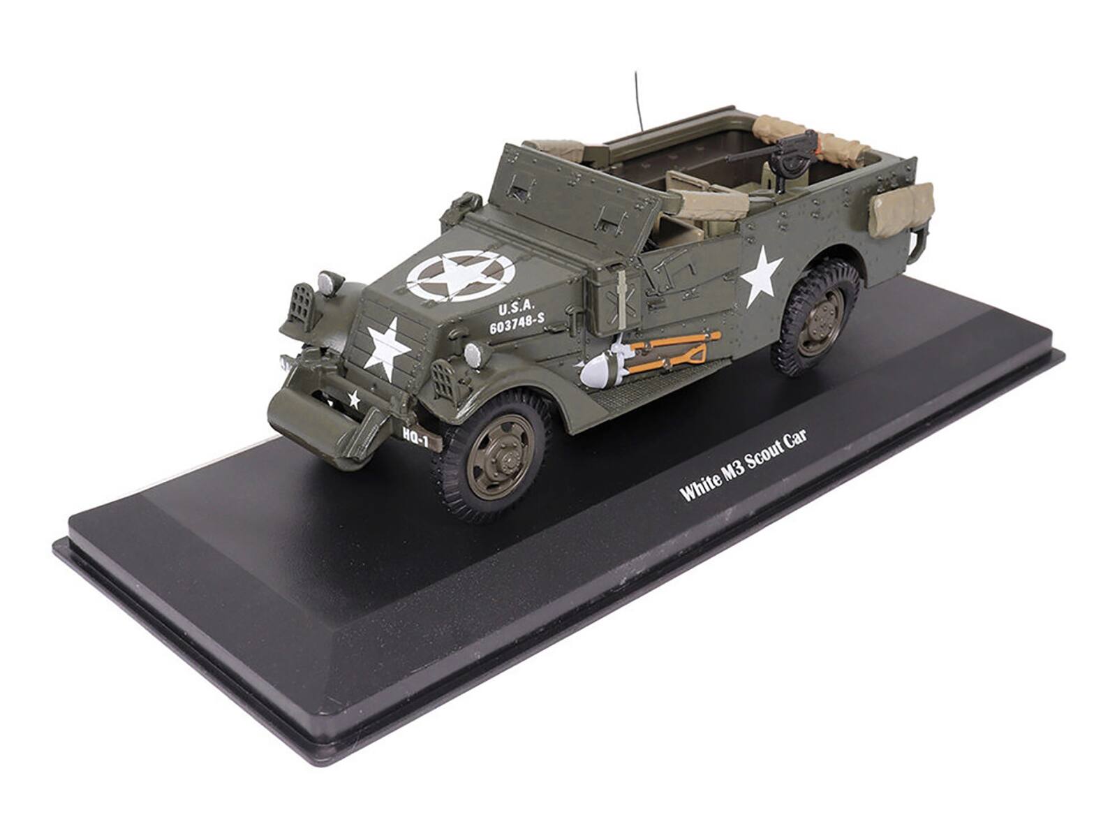 U.S.A. 603748-S HQ-1 Car M3 Scout White